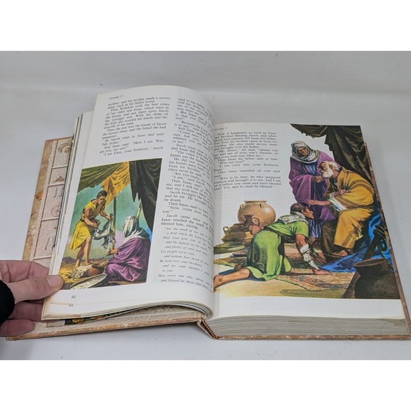 The Children's Bible Golden Press Hardcover Book Vintage 60s 1960s 1962 1965 - Picture 11 of 16